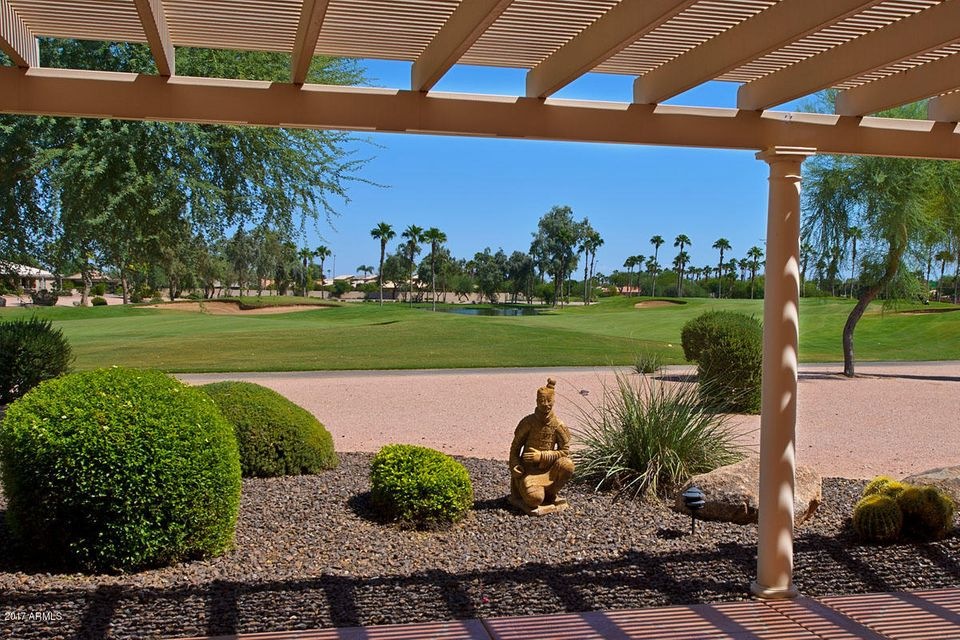 Sensational golf view!