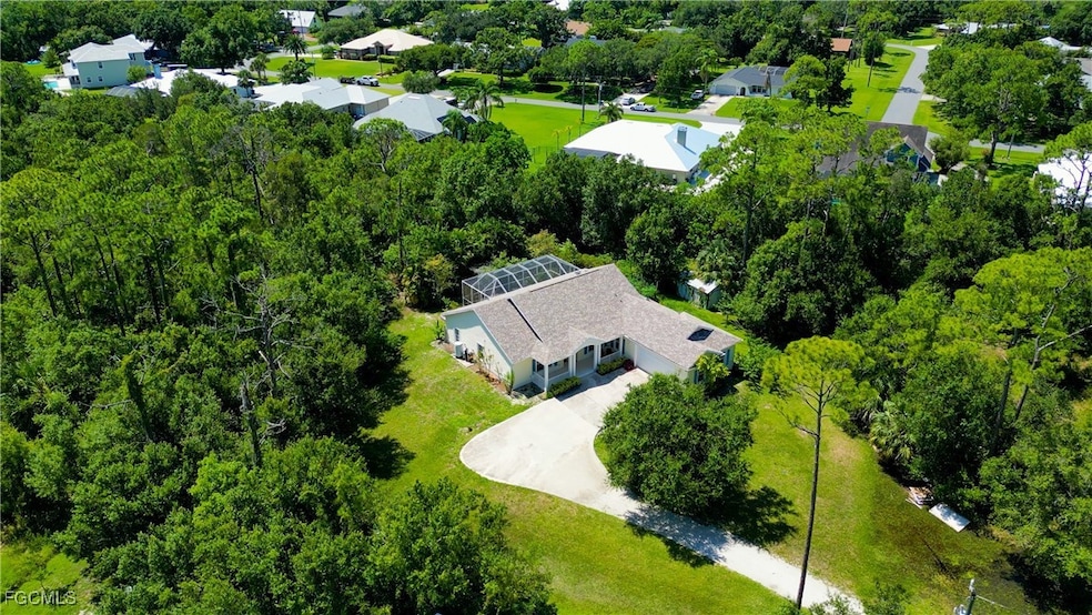 Aerial view of property and surrounding area