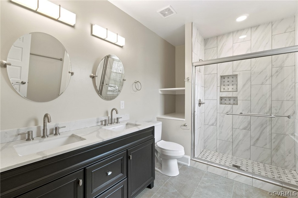 Primary suite bathroom
