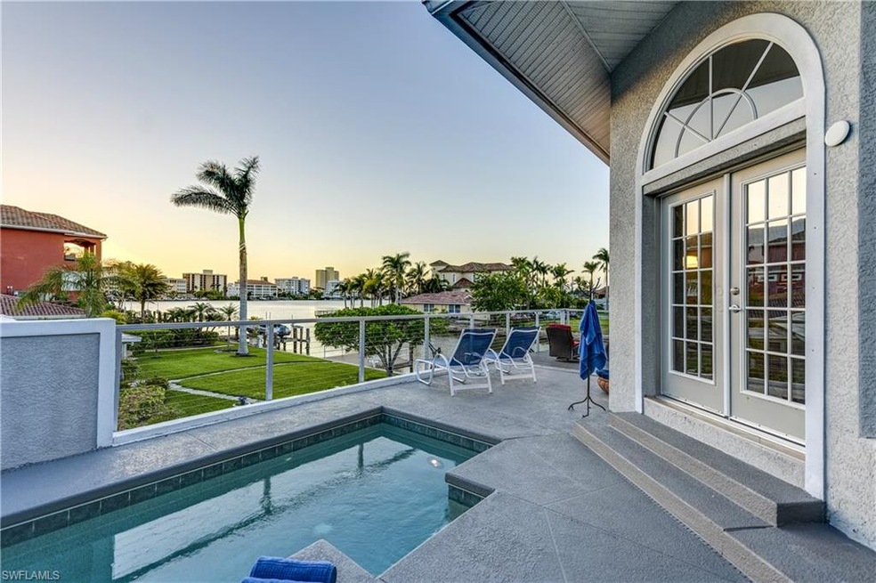 Water views of canal & bay from Front Entry