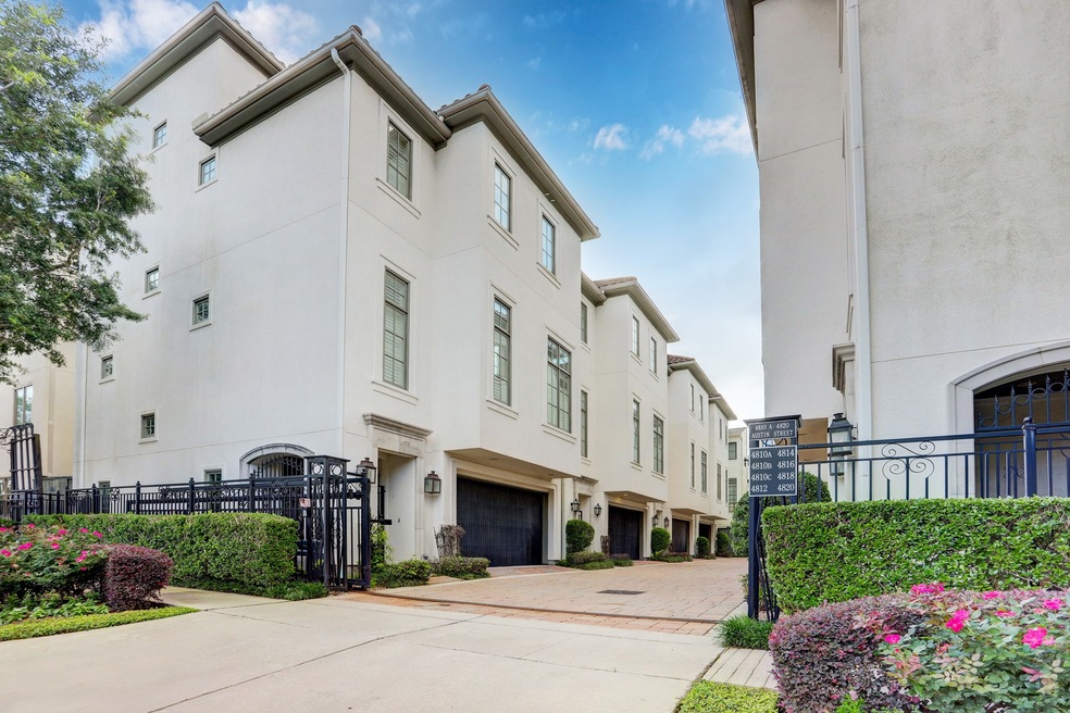 Welcome to 4818 Austin Street - a tranquil gated c