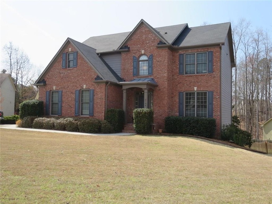 This beautiful home has a professionally landscape
