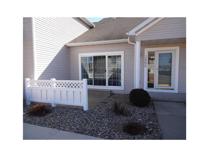 Exterior Back. Back door entrance