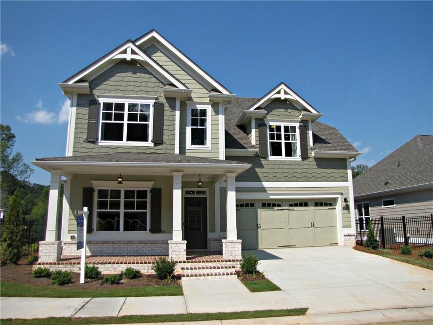 Photo is of another Corner lot Foster Floorplan.  