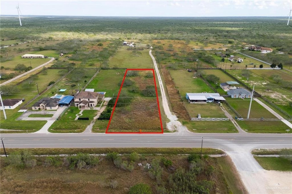 Aerial view featuring a rural view