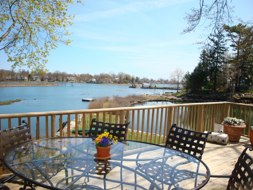 View from deck