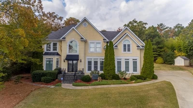 From the front of the home you can view Kennesaw M