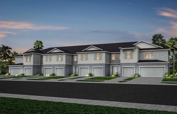 Exterior Design. Artistic rendering for this new construction home. Pictures are for illustrative purposes only. Elevations, colors and options may vary