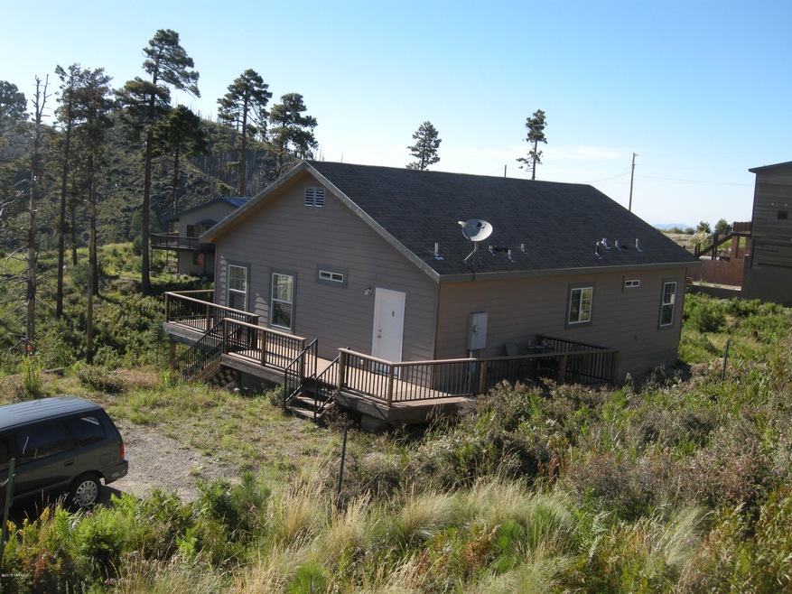 Cabin from up above