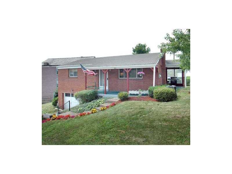 Exterior Front. Great Brick Ranch with two covered
