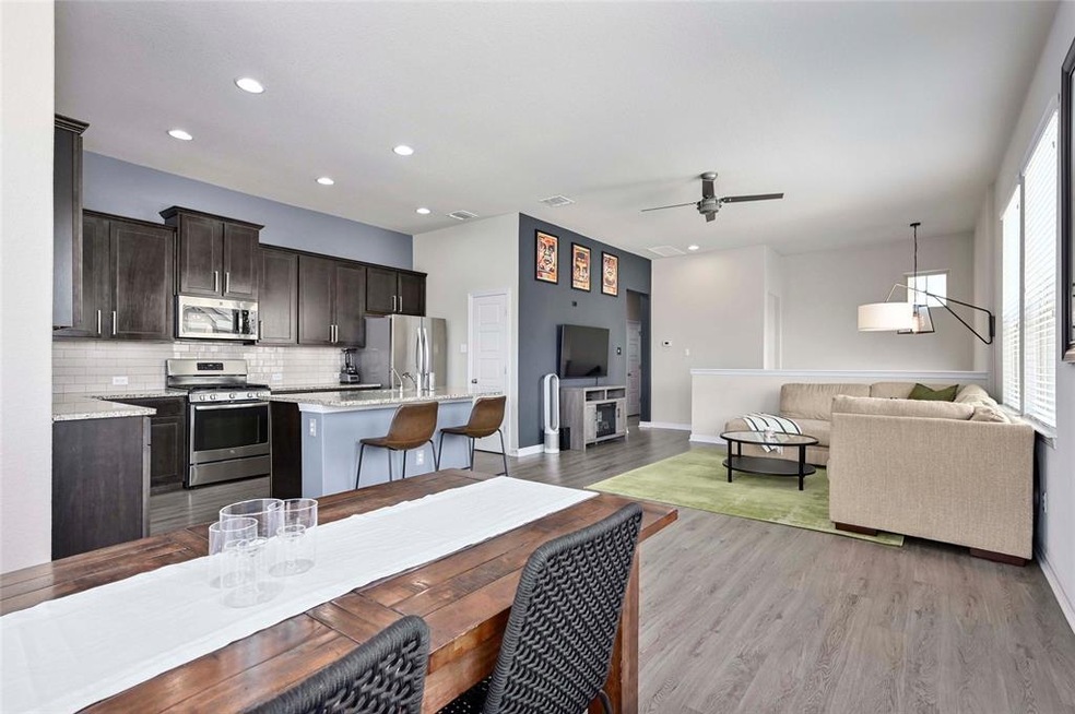 Modern open layout.
