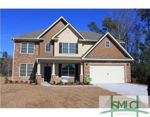 Exterior Front. Picture of Same Plan on Different 