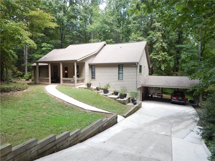 Located on a gentle sloping 1.11 acre double lot, 