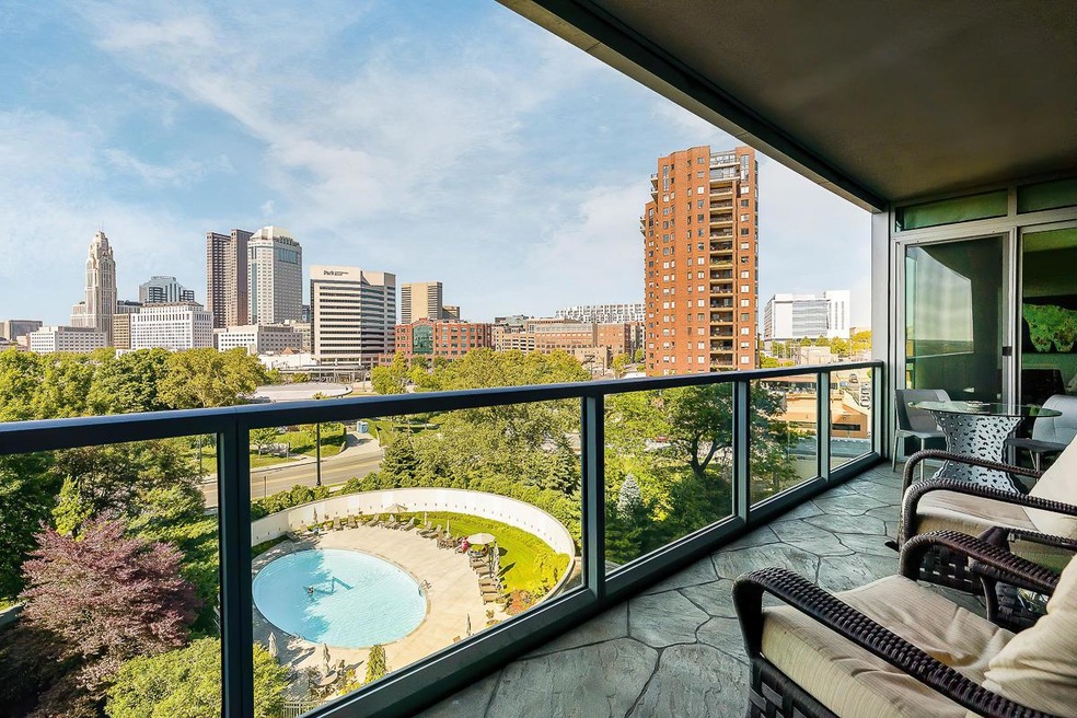 balcony and view