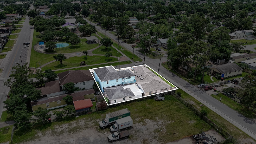 Fully fenced corner lot offering high visibility a