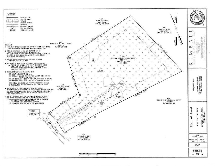 Kimball site plan