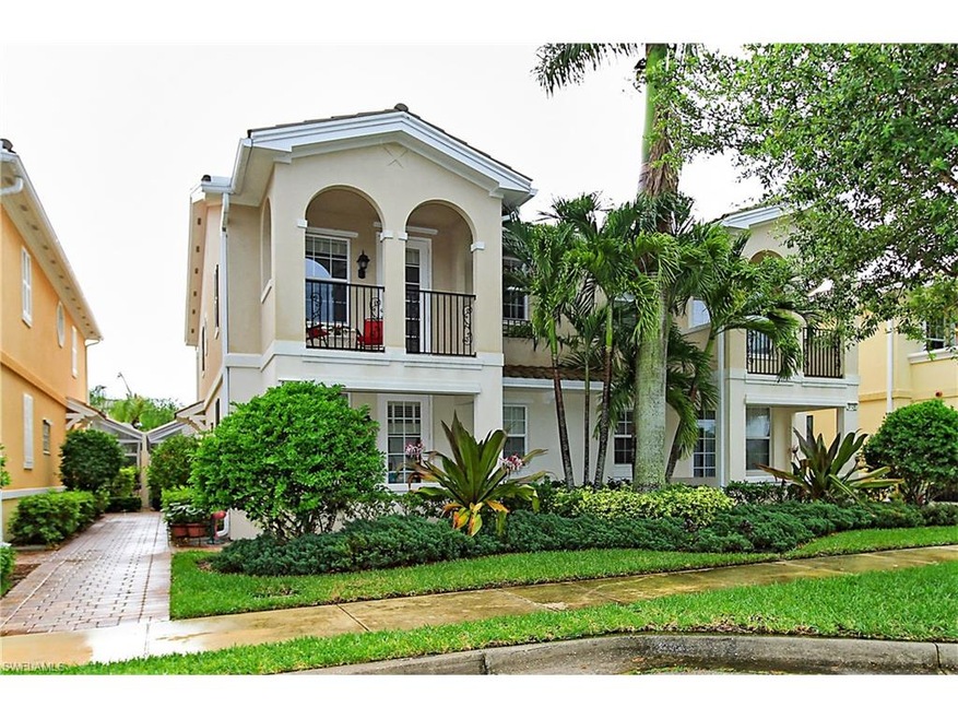 Front of Townhouse showing two Porches