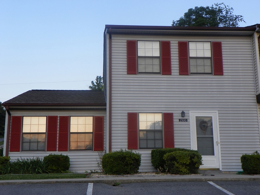 Front of Townhome
