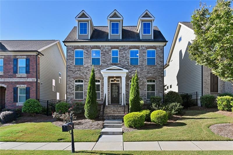 Beautiful brick front elevation