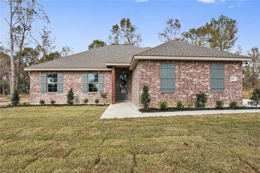 Front Exterior sodded and landscaped