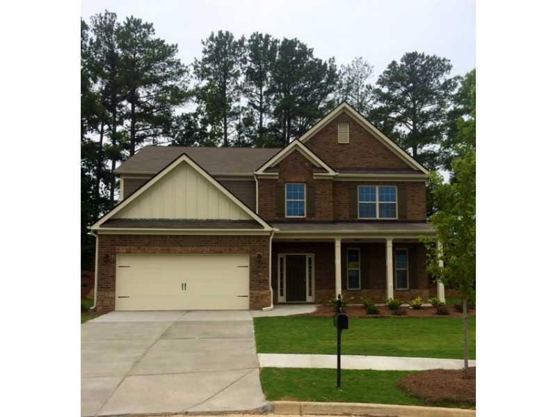Exterior Front. The Brookwood  **Not actual home, 
