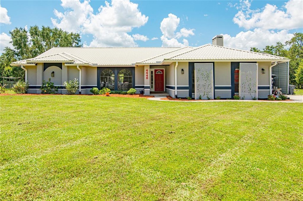 Front of the house.