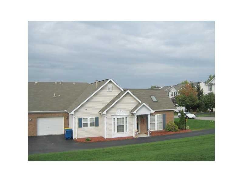 Exterior Front. Convenient end unit