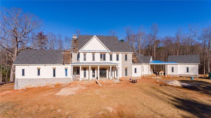 Beautiful Modern Farmhouse under construction