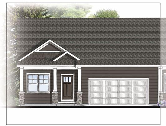 Wilmington end unit front elevation