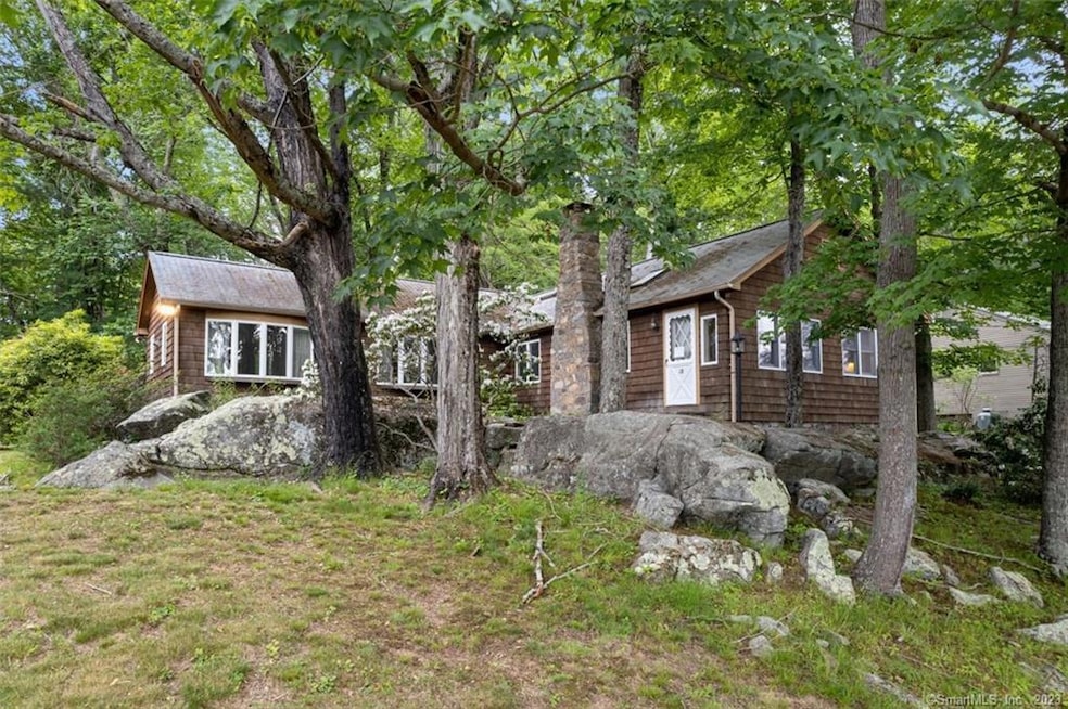 East side of home that faces Middle Lake