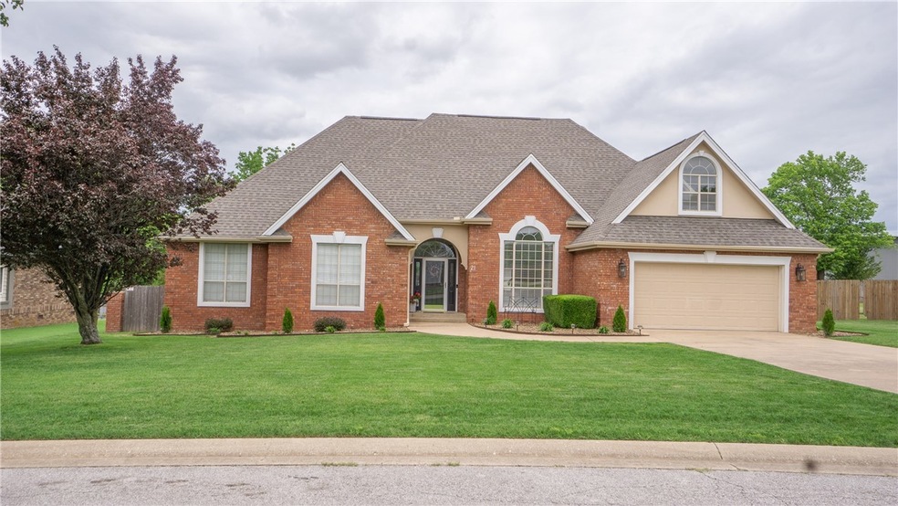 Truly a showplace with beautiful street appeal with fresh new landscaping in the front and back