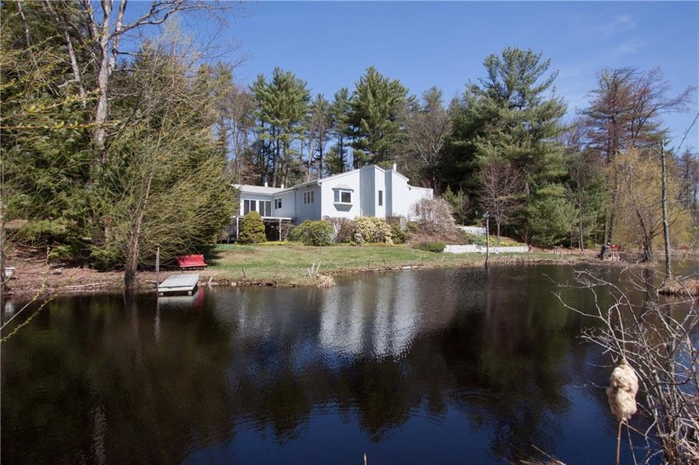 Photo taken in early spring from across the pond i