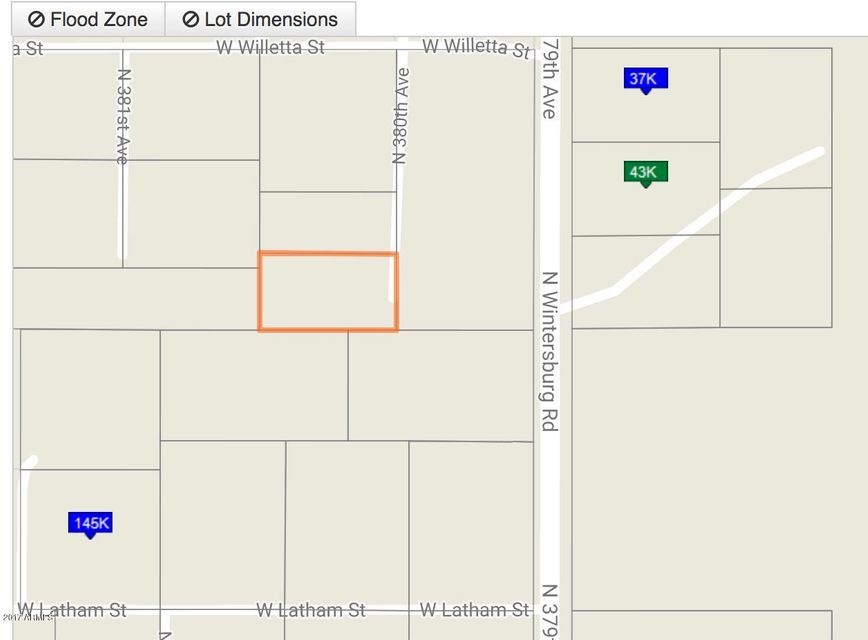 MAP OF 380TH PARCEL  LOCATION