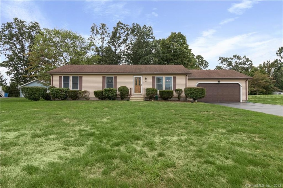 Nice ranch with almost 3/4 of an acre. Two car att