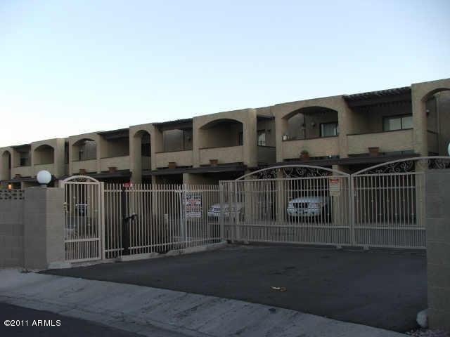 Front of buildings