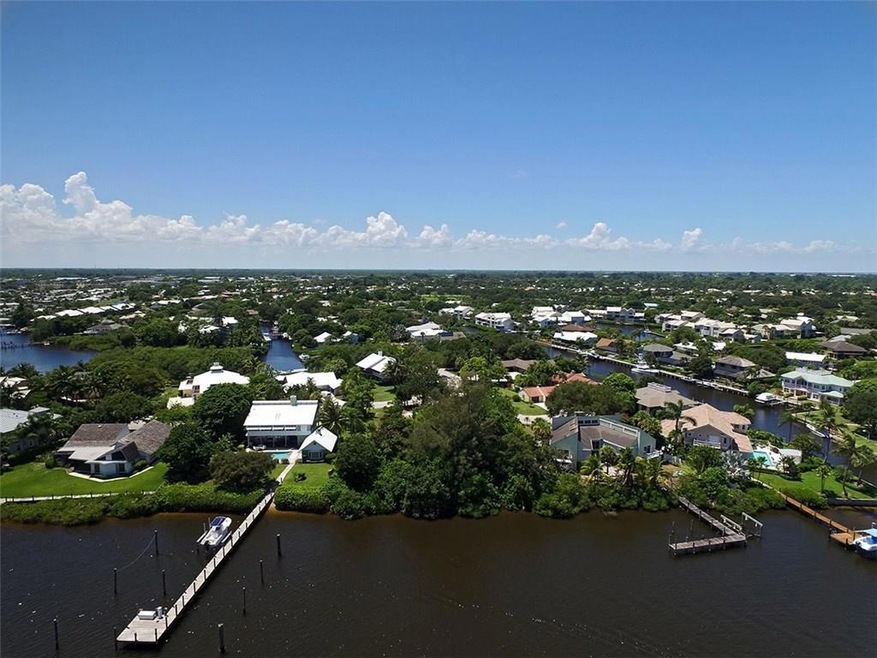Lot view from land