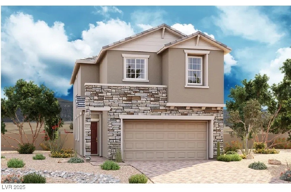 Oleander Plan - Elevation B ~ Rendering ~