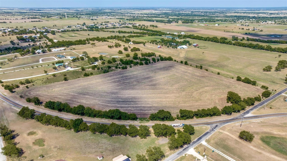 Bird's eye view with a rural view