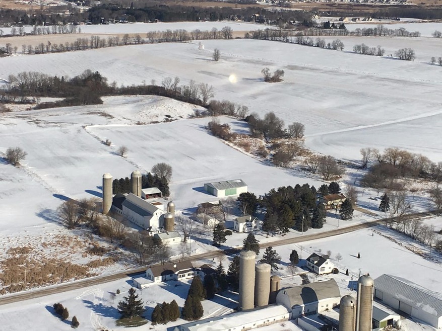 Aerial of Farm