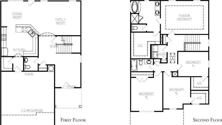 Exterior Front. Floorplan