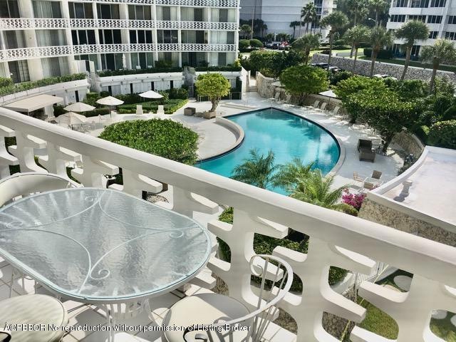 Balcony View of Pool