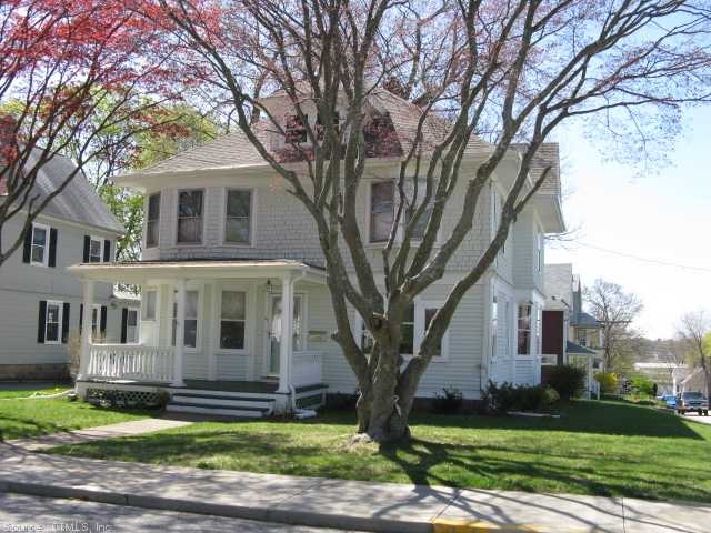 Exterior Front. Open front porch