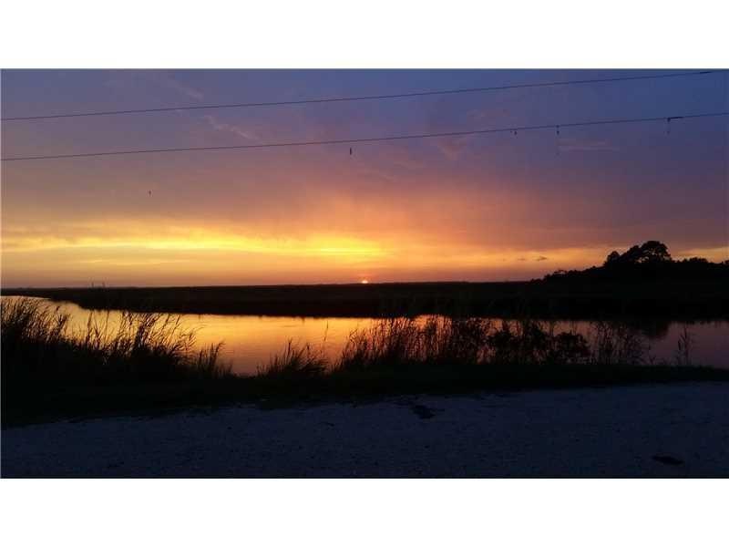 Exterior Front. Sunset at black bayou bridge.  Sub