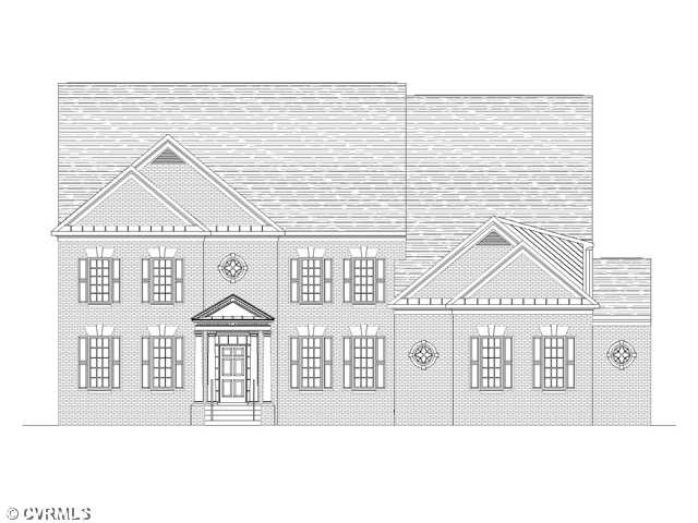 Exterior Front - Toddbury plan built by Boone Home