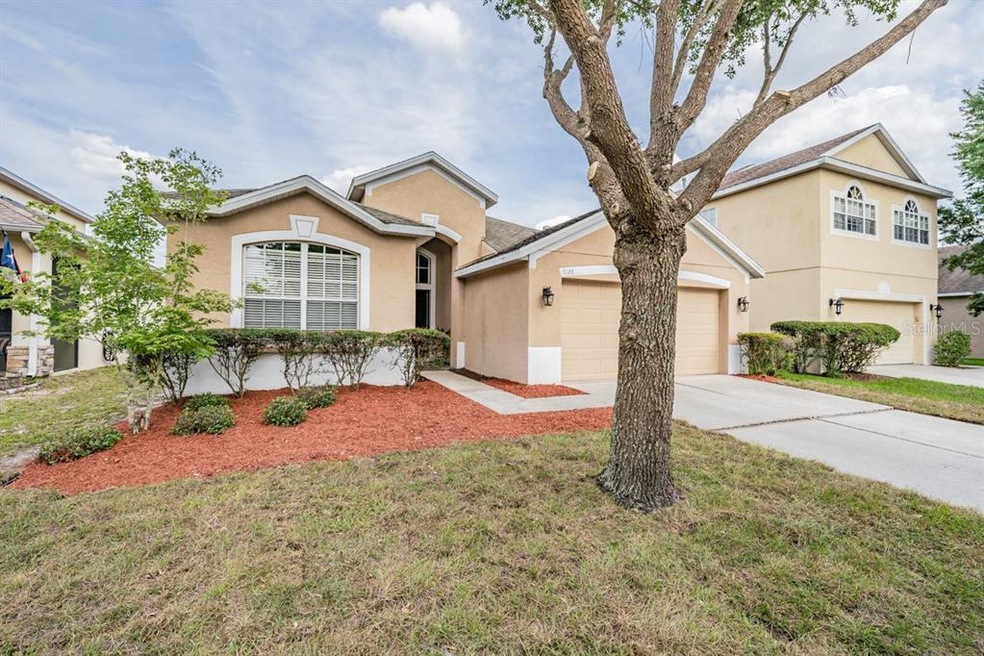 front of home, fresh landscaping