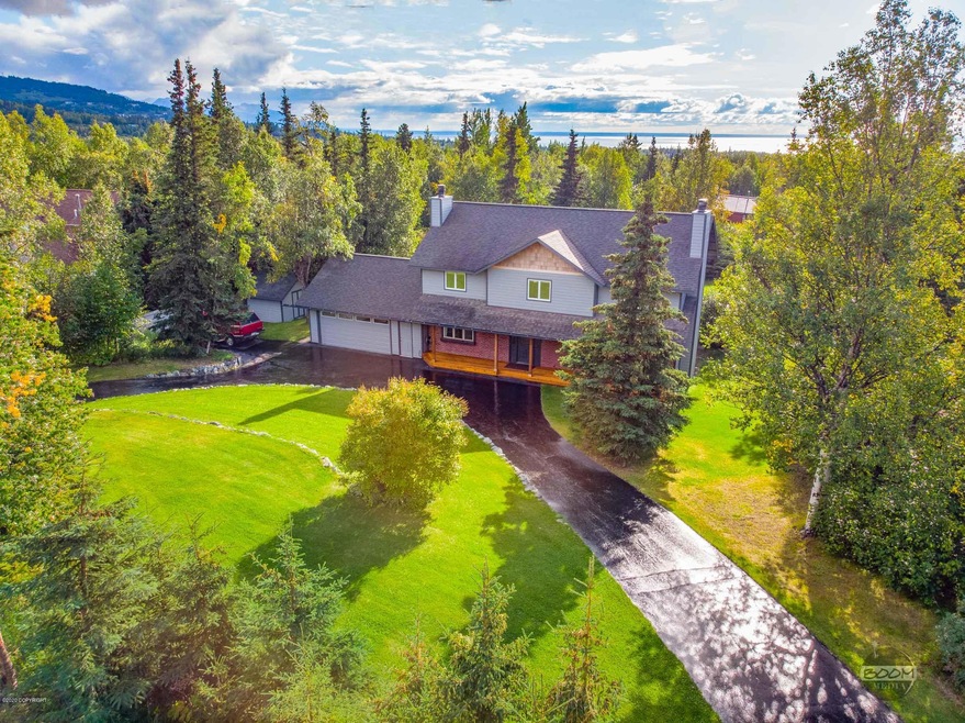 Drone Front Home
