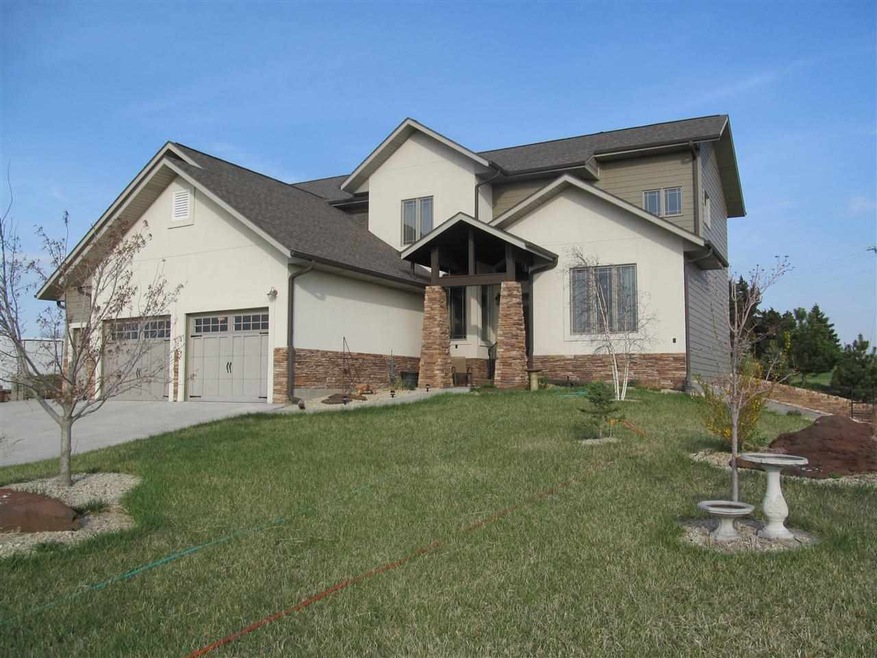 view from the SW side of house