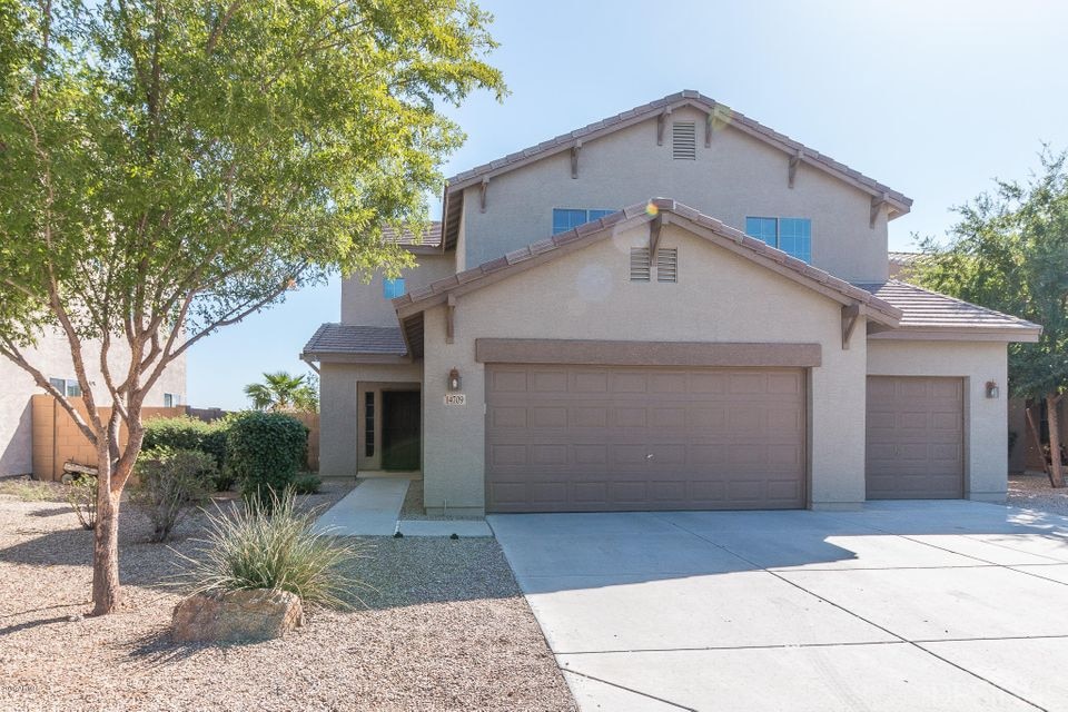 1) FRONT OF HOME