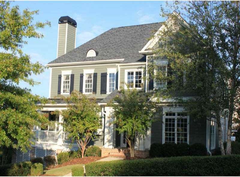 Exterior Front. Beautiful custom built home in sou