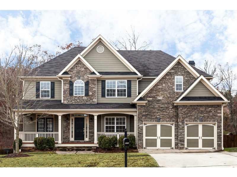Exterior Front. Perfect Curb Appeal! Stone, rockin